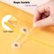 10 Pack - Plastic Envelope File Folder with Button (Blue, Green, Pink, Yellow)